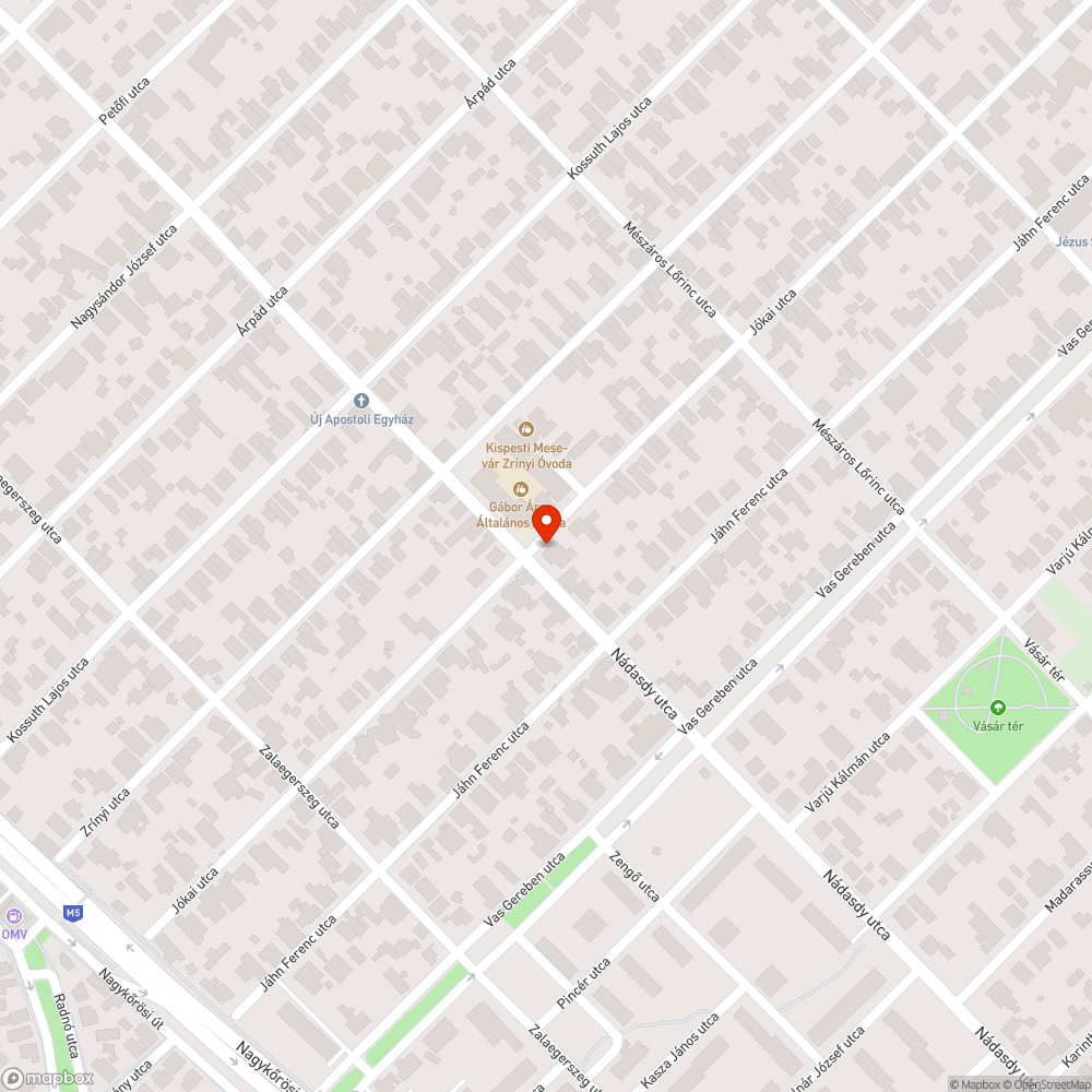 Ottfelejtett autó bejelentés helye