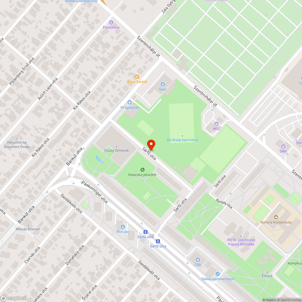 Elhagyott rendszám nélküli gépjármű bejelentés helye