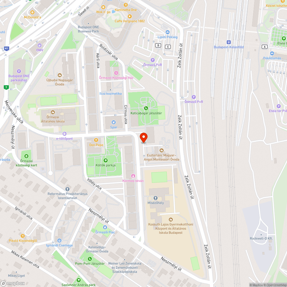 Elhagyott autók bejelentés helye