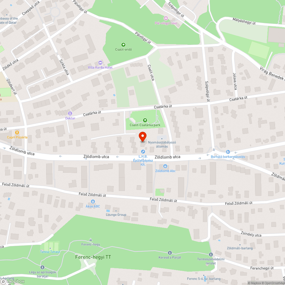 Kiszáradt fák bejelentés helye