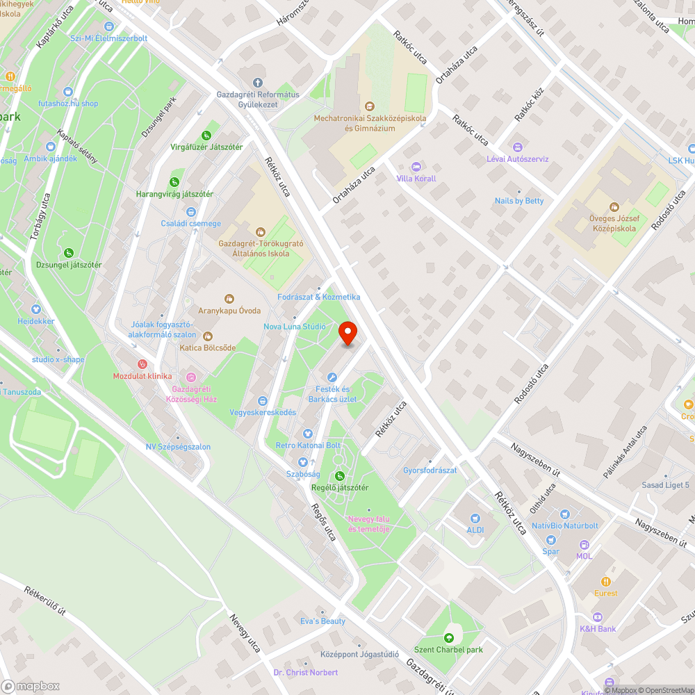 Roncs auto bejelentés helye