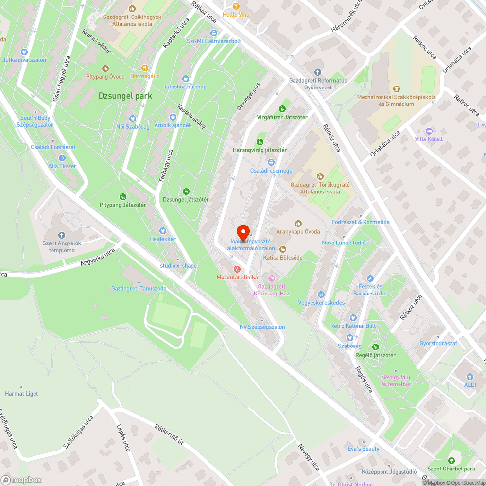 Roncs bejelentés helye