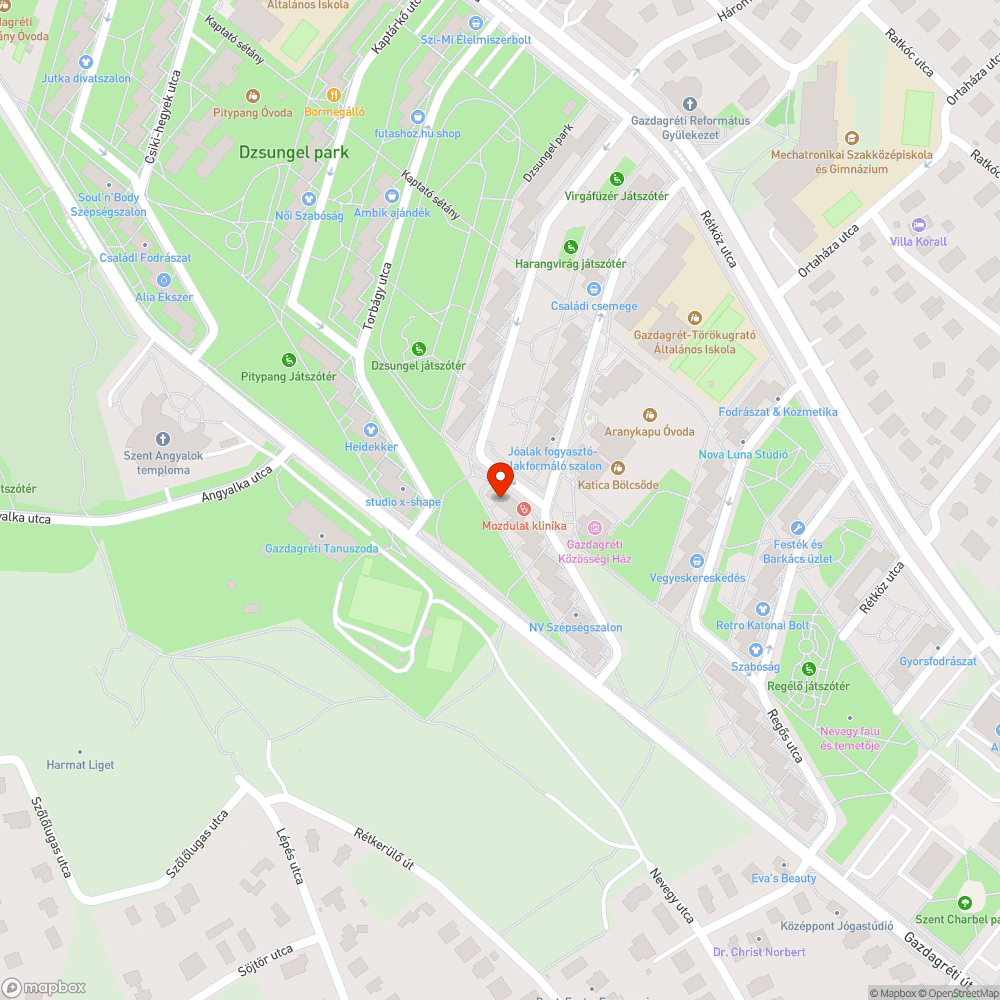 Roncs bejelentés helye