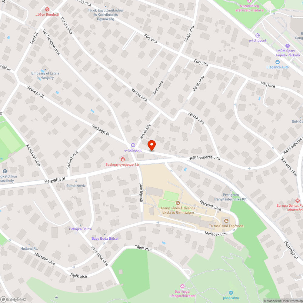 Elhagyott Mégane bejelentés helye