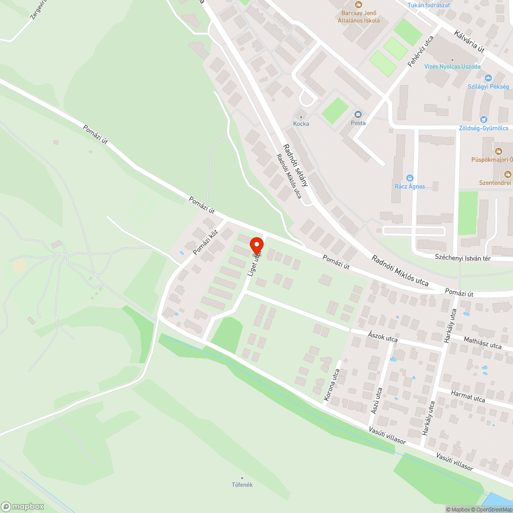 Liget utca járhatatlan bejelentés helye