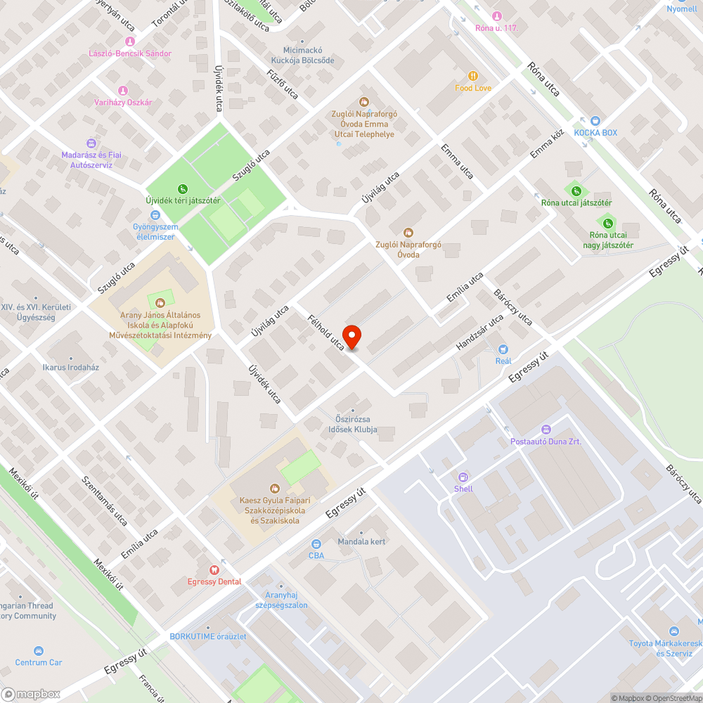 Rendszám nélküli autó bejelentés helye