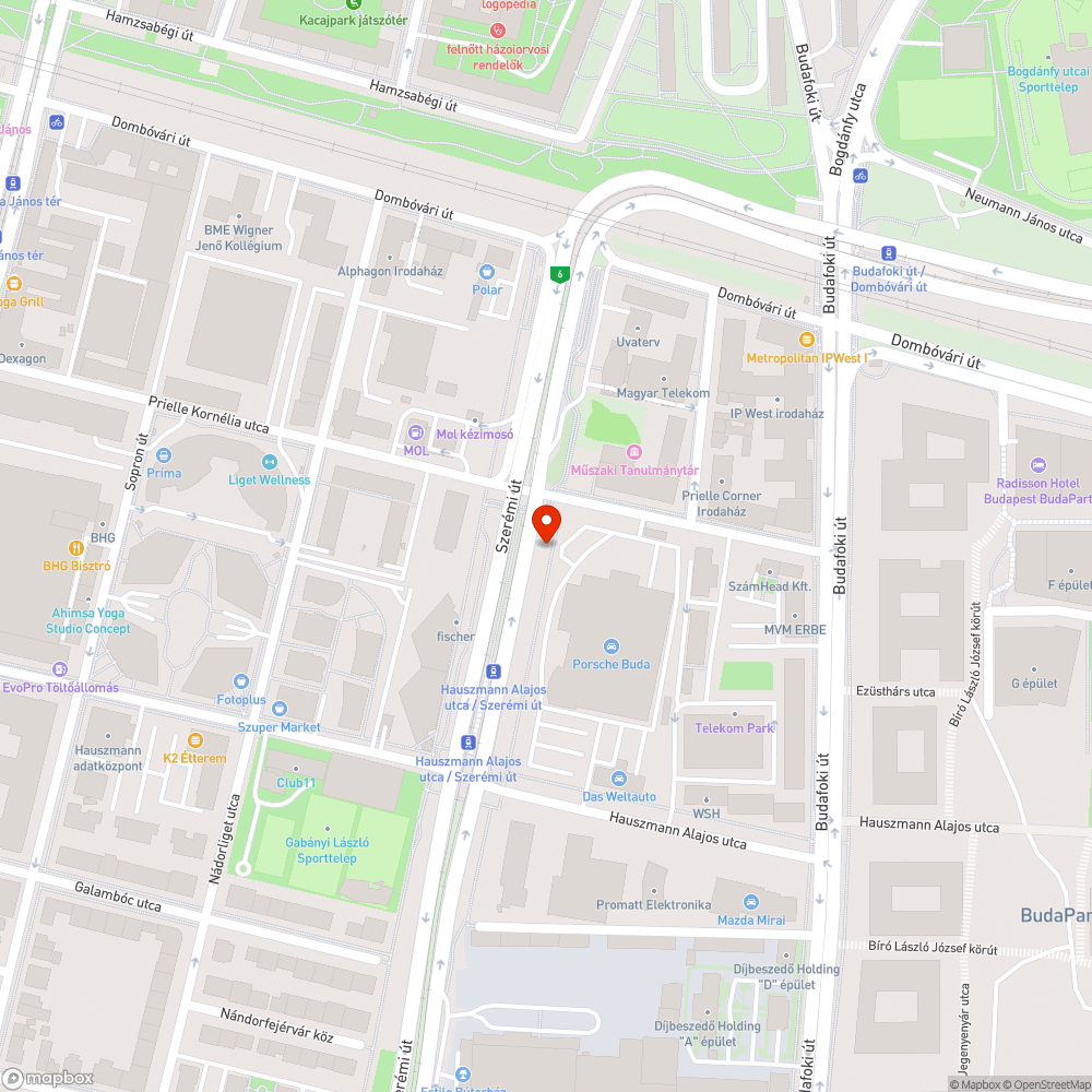 Szemét bejelentés helye