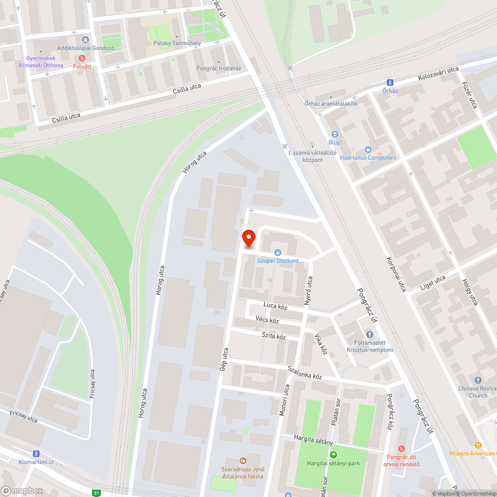 Zöld Opel Corsa bejelentés helye