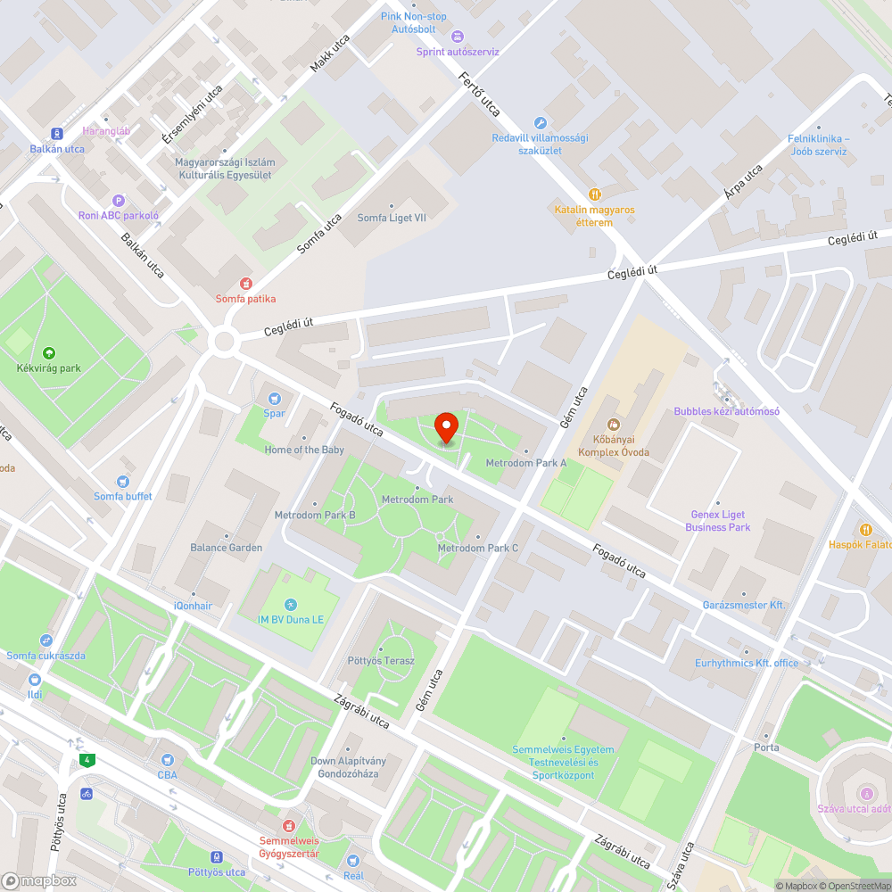 Kiszáradt fák bejelentés helye