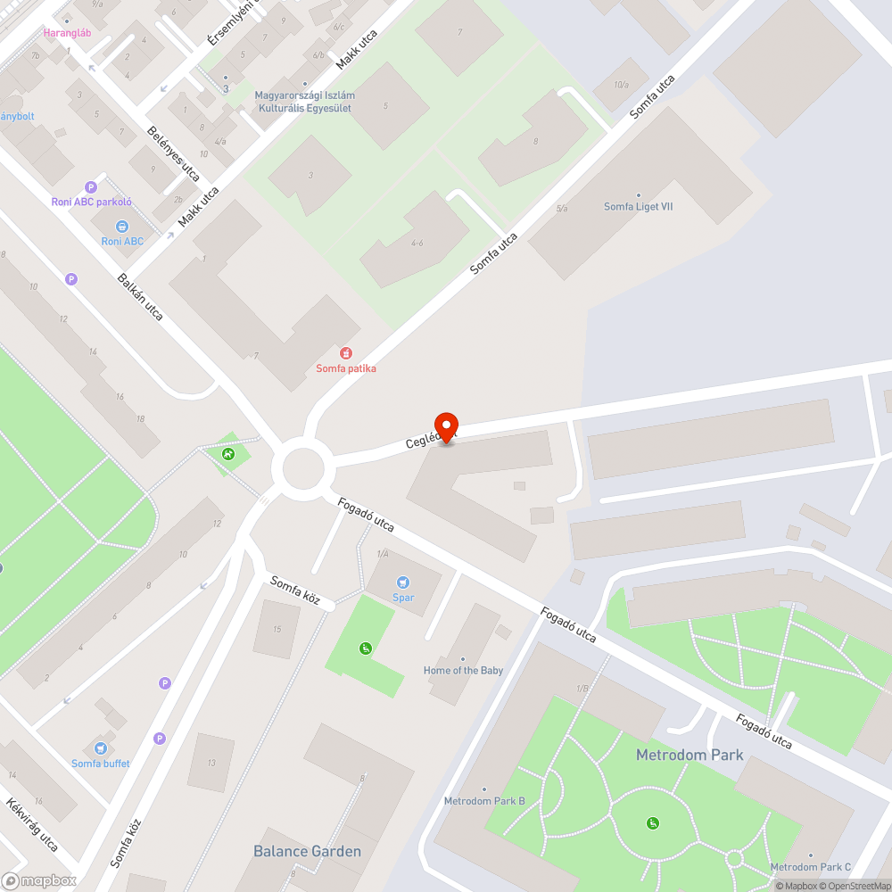 Derékig érő gaz a Fogadó utcában bejelentés helye