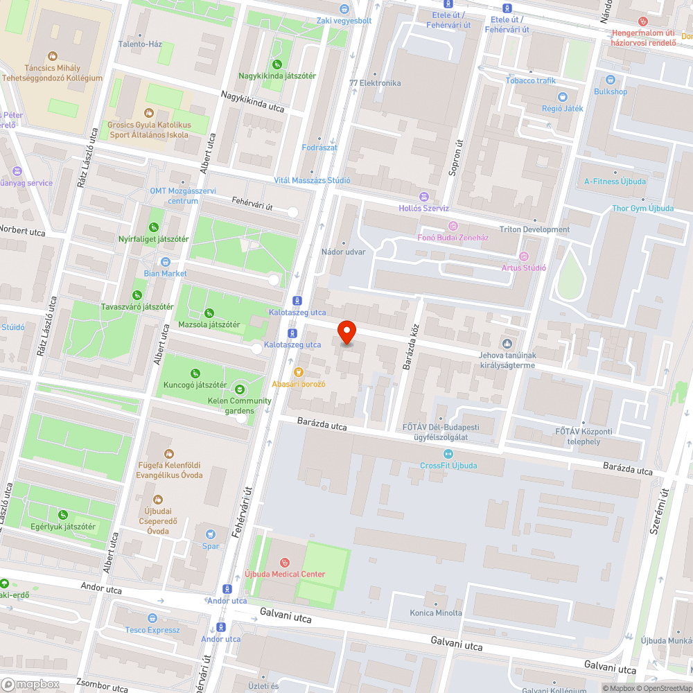 Nem működő közvilágítás bejelentés helye