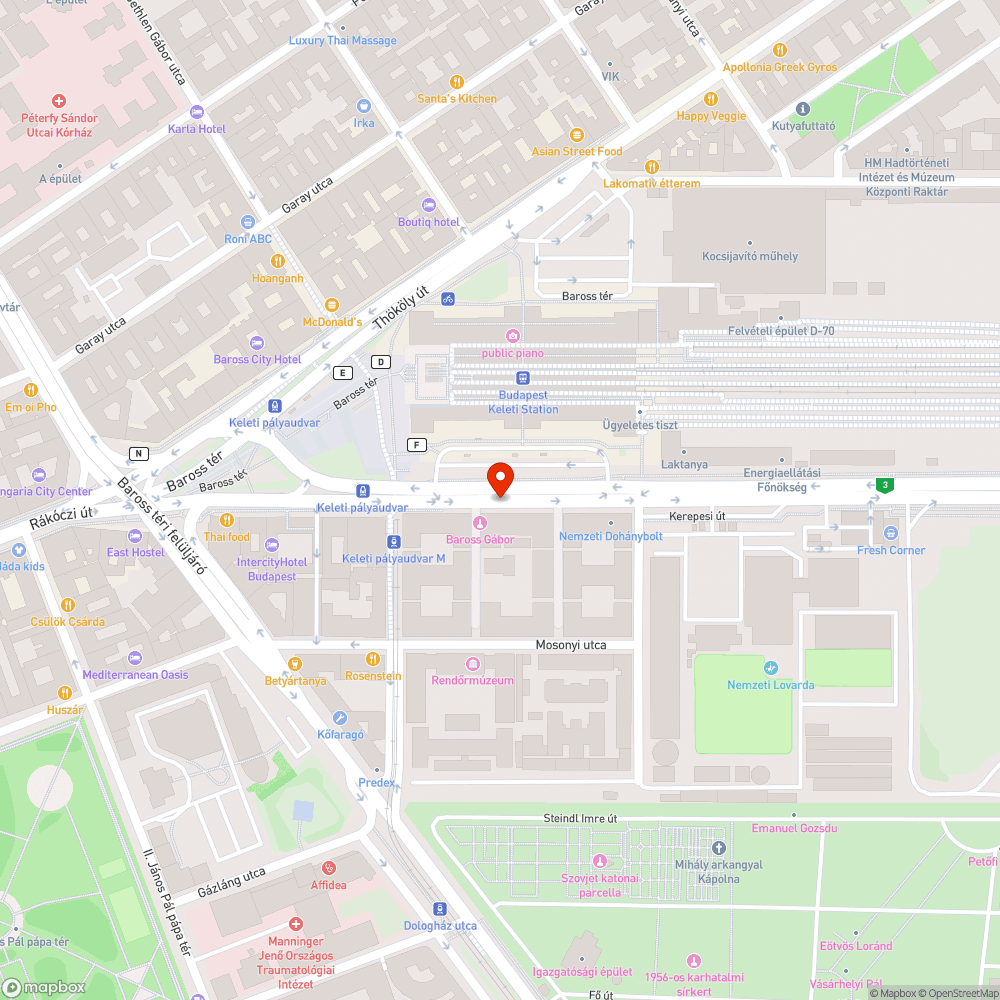 Undorító bejelentés helye