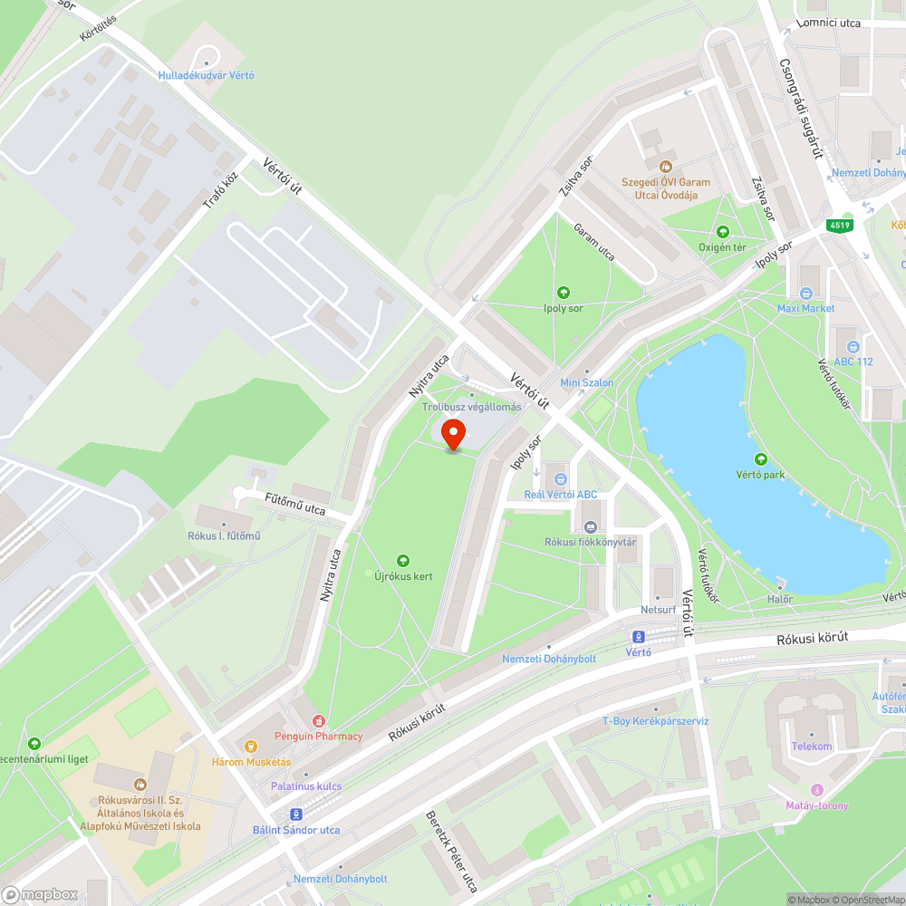 Hiányos játszótér - Ipoly sor 4. bejelentés helye