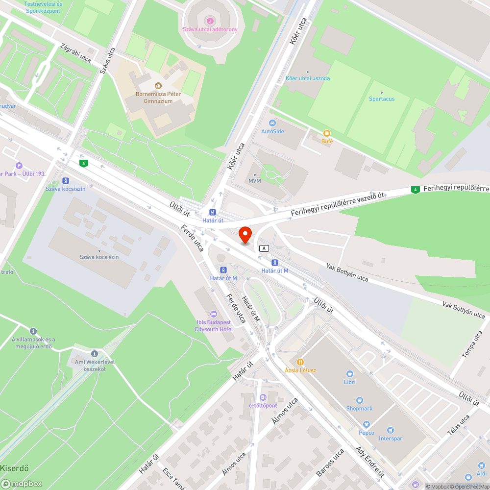 Nyitott elektromos doboz bejelentés helye