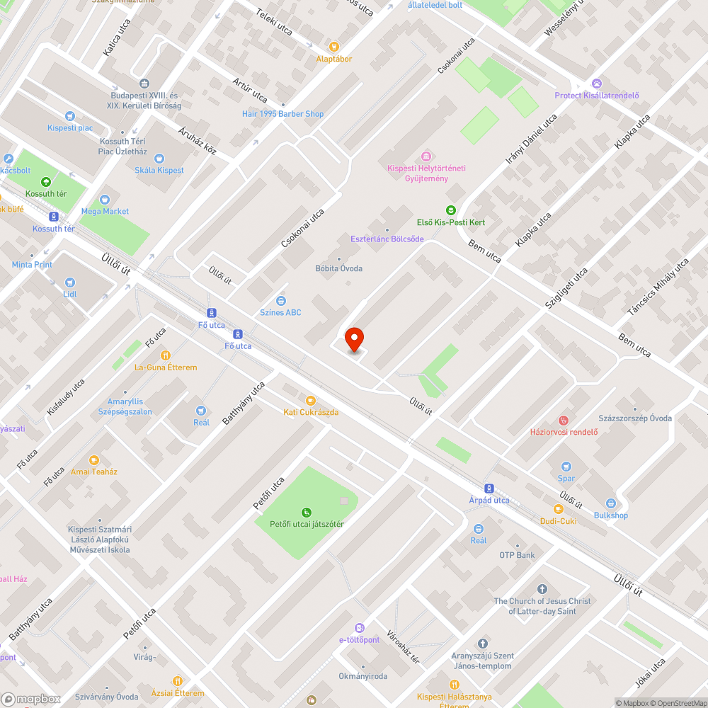 Rendszám nélküli autó bejelentés helye