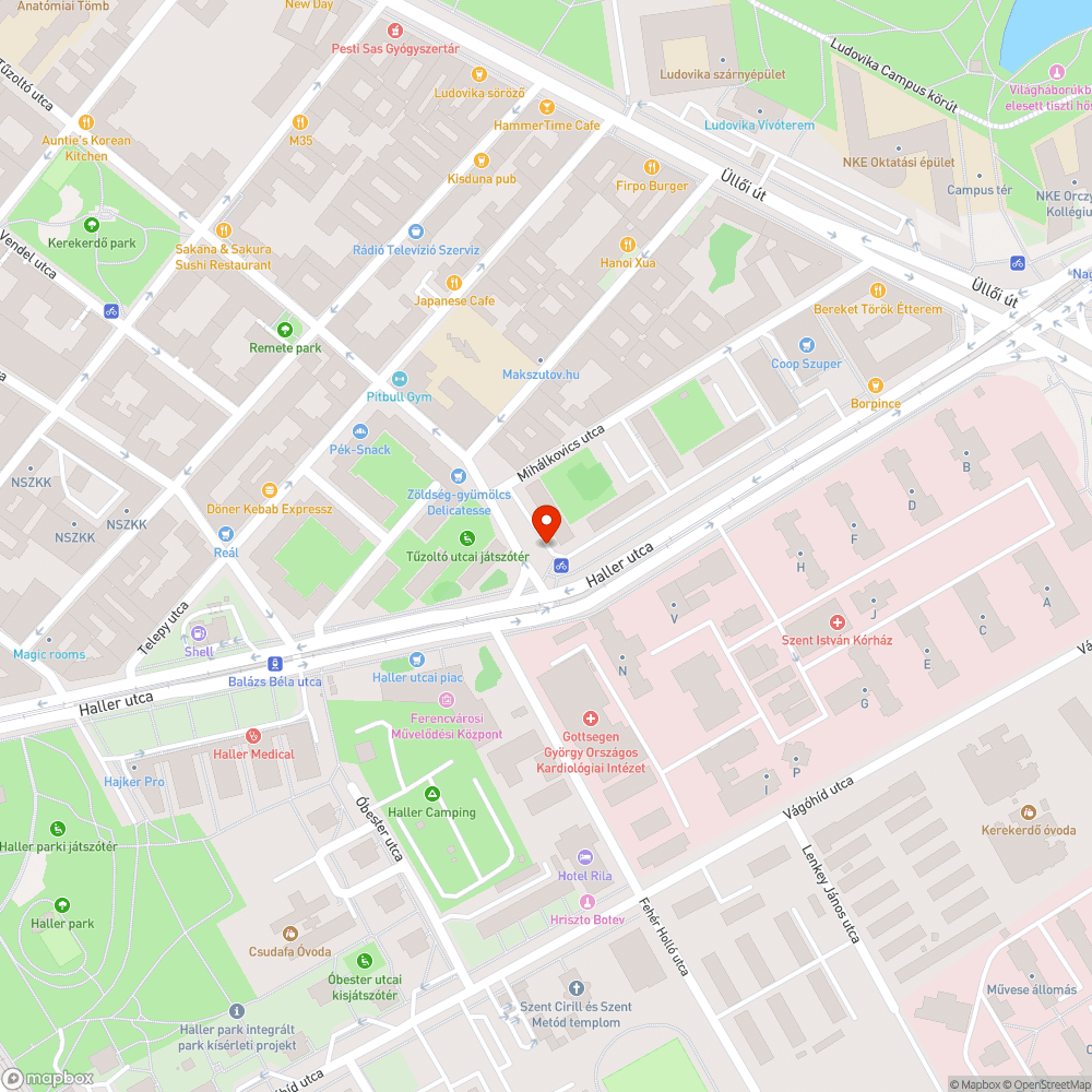 Elekromos szekrény bejelentés helye