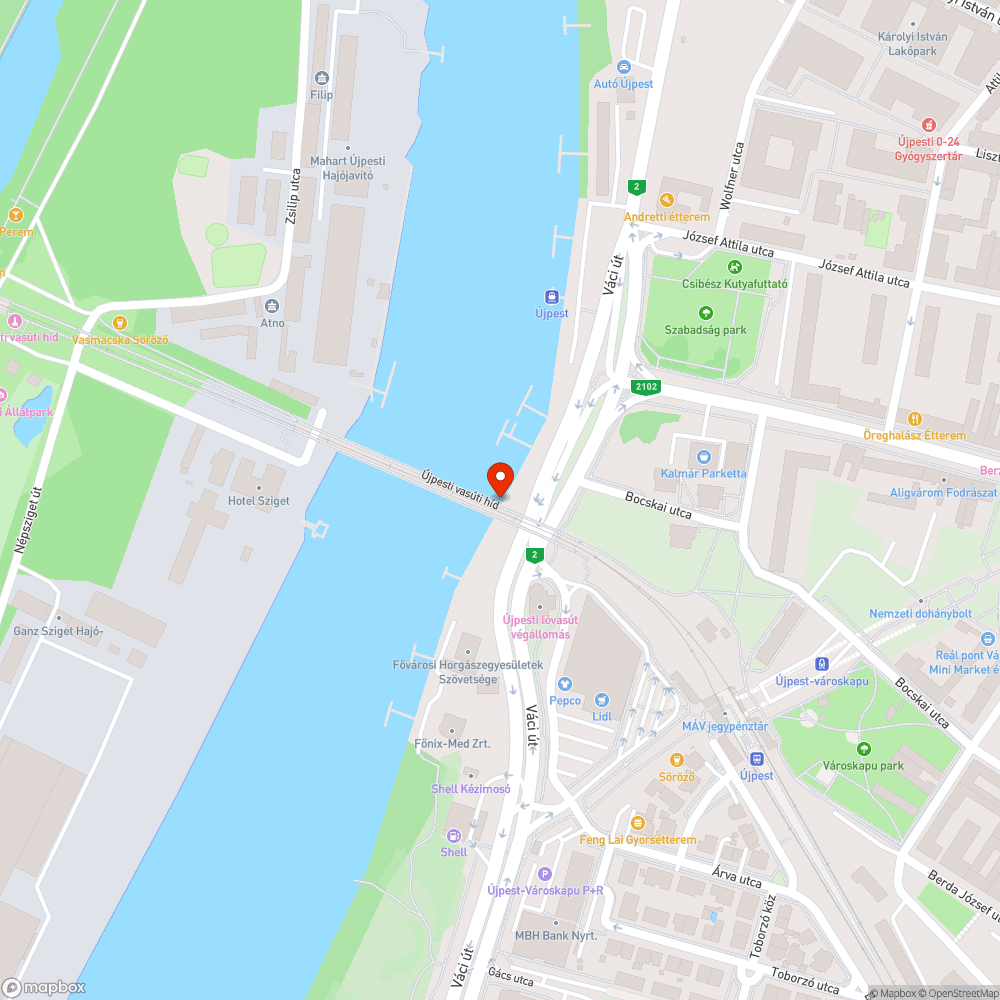 Vízbe dobott LIME roller bejelentés helye