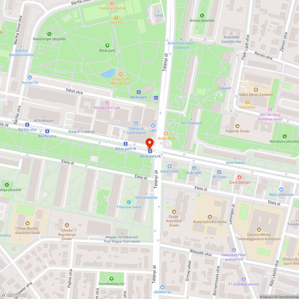 Kifakult bejelentés helye