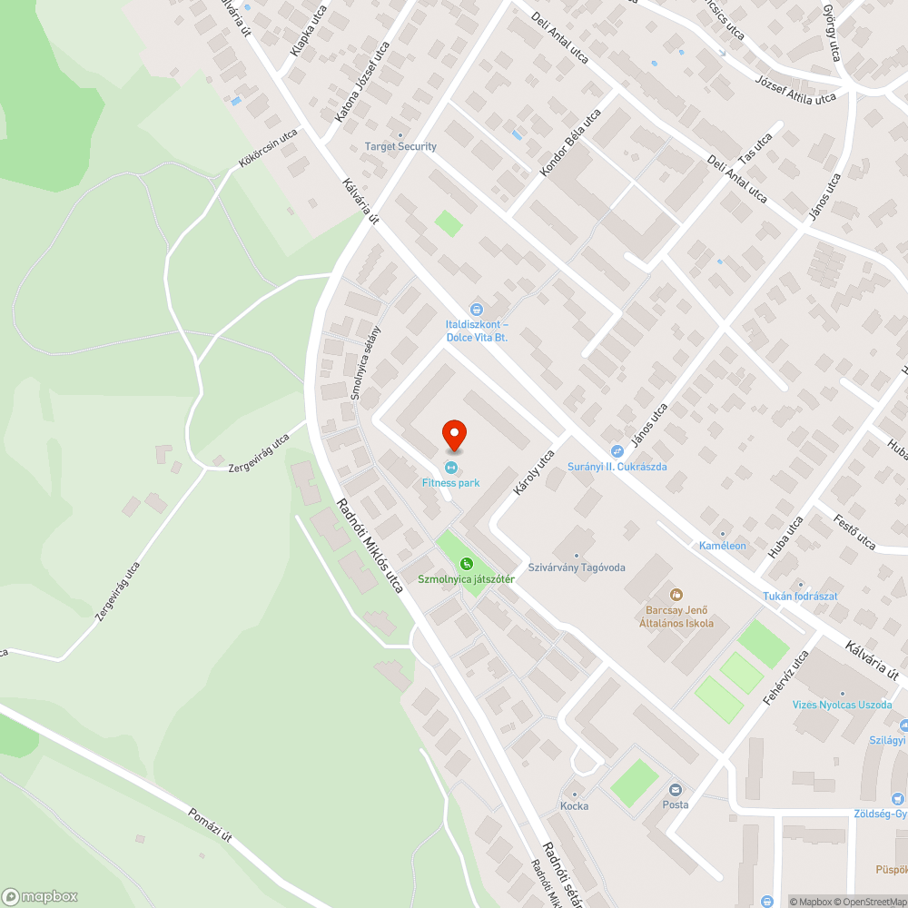 Hibás közkút bejelentés helye