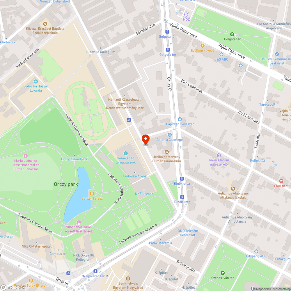 Megsüllyedt fedél bejelentés helye