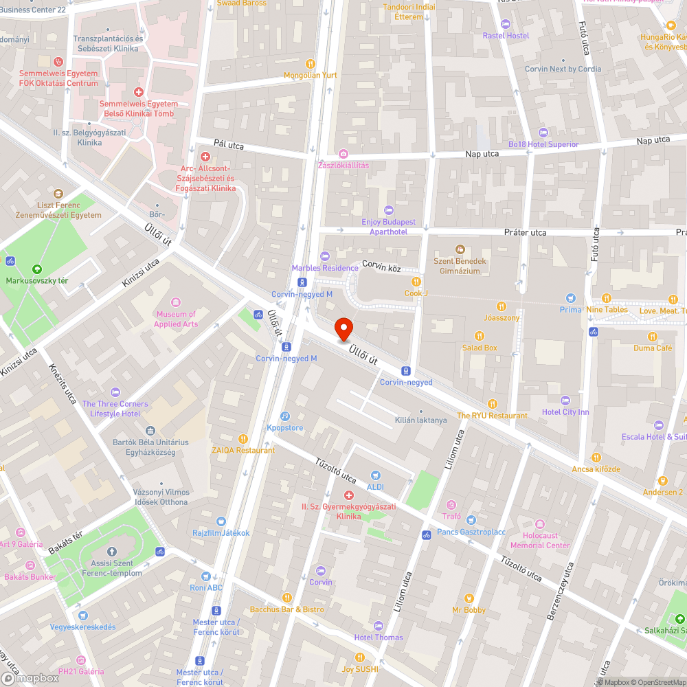 Összefirkált buszmegálló bejelentés helye