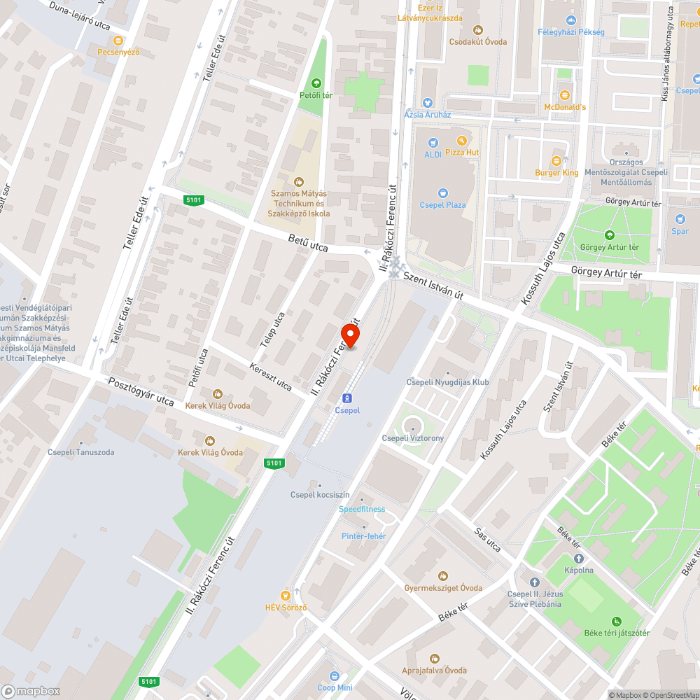 Elhanyagolt végállomás bejelentés helye