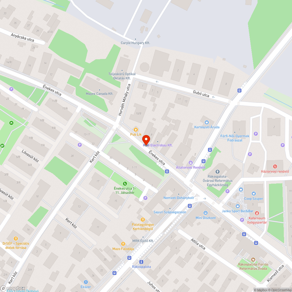 Elhagyott furgon bejelentés helye