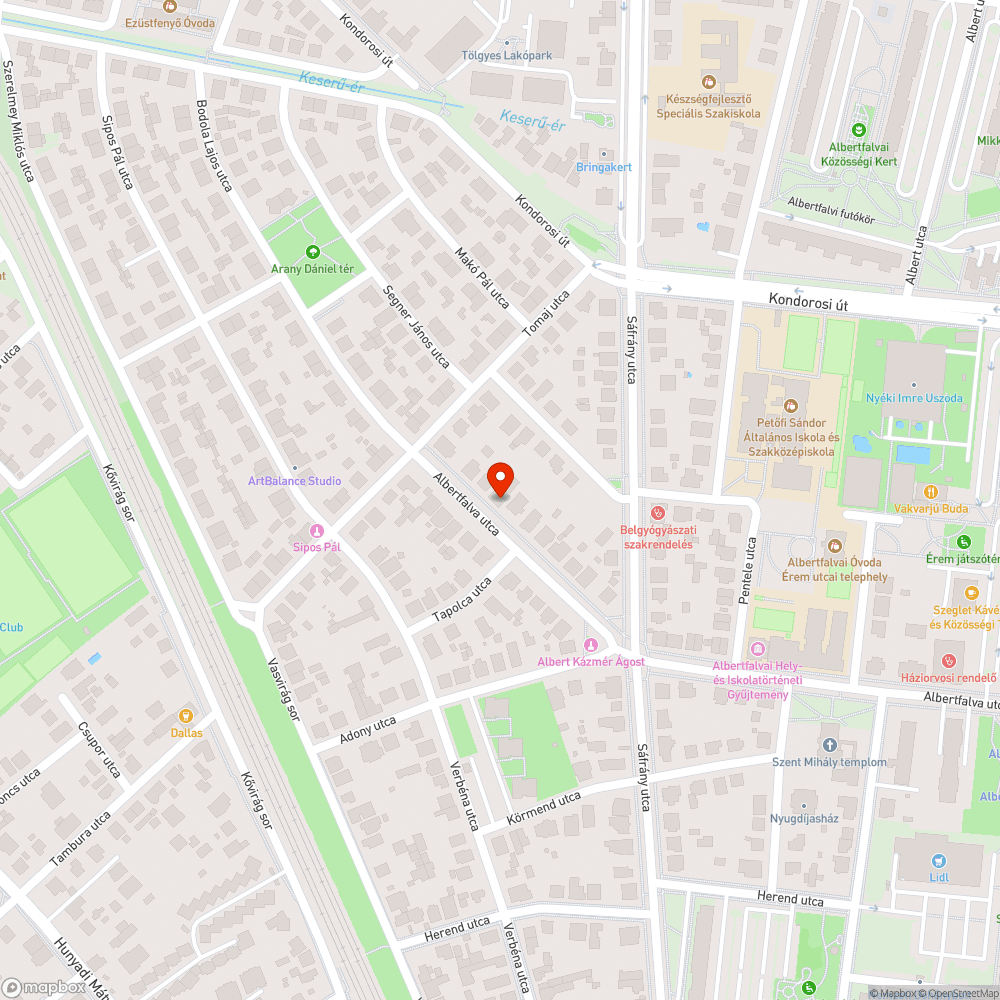 Kidőlni készülő fa bejelentés helye