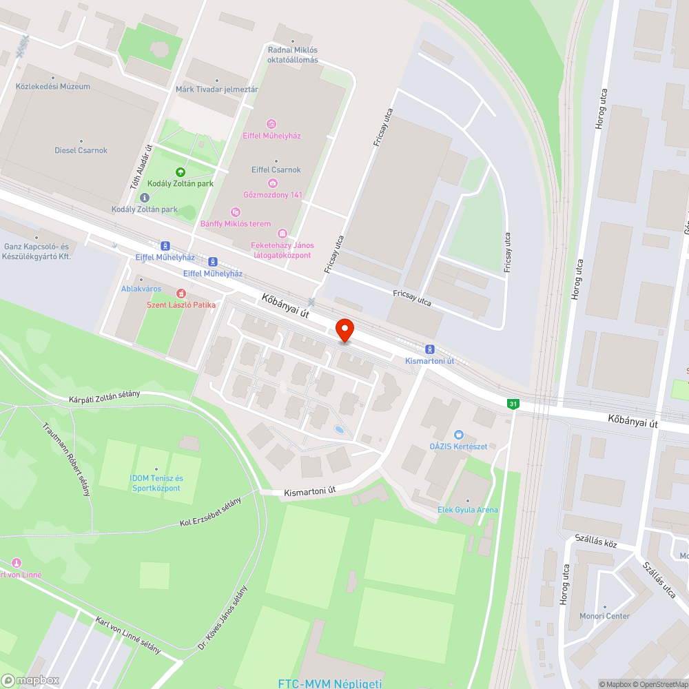 Elhagyott SAAB bejelentés helye