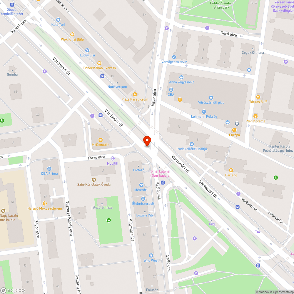 Kiégett piros lámpa izzó bejelentés helye