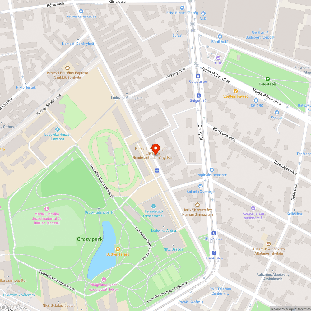 Közlekedésre alkalmatlan gépjármű bejelentés helye