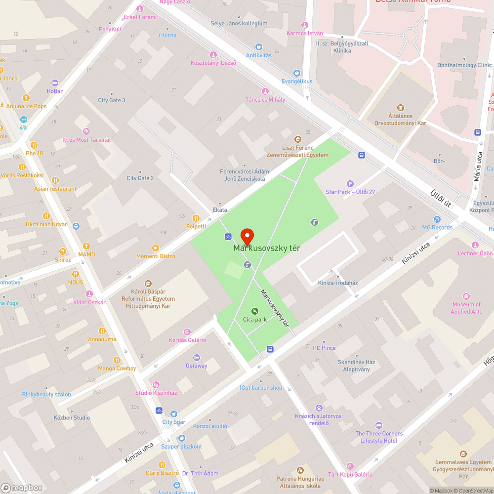 Letört csap bejelentés helye