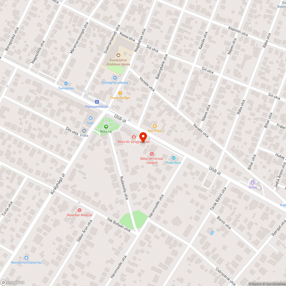 Közlekedési tábla bejelentés helye