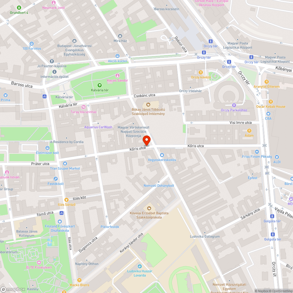 Kifordított tábla bejelentés helye