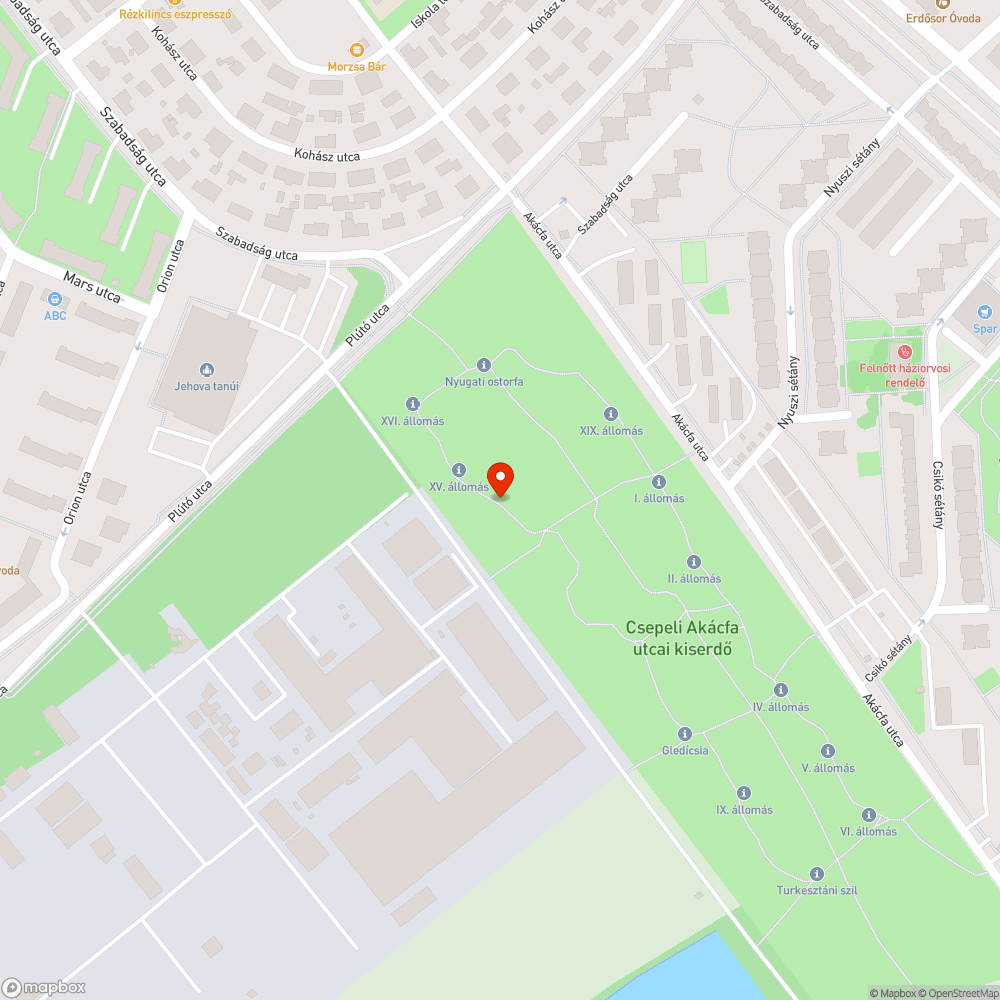 Megrongált tábla bejelentés helye