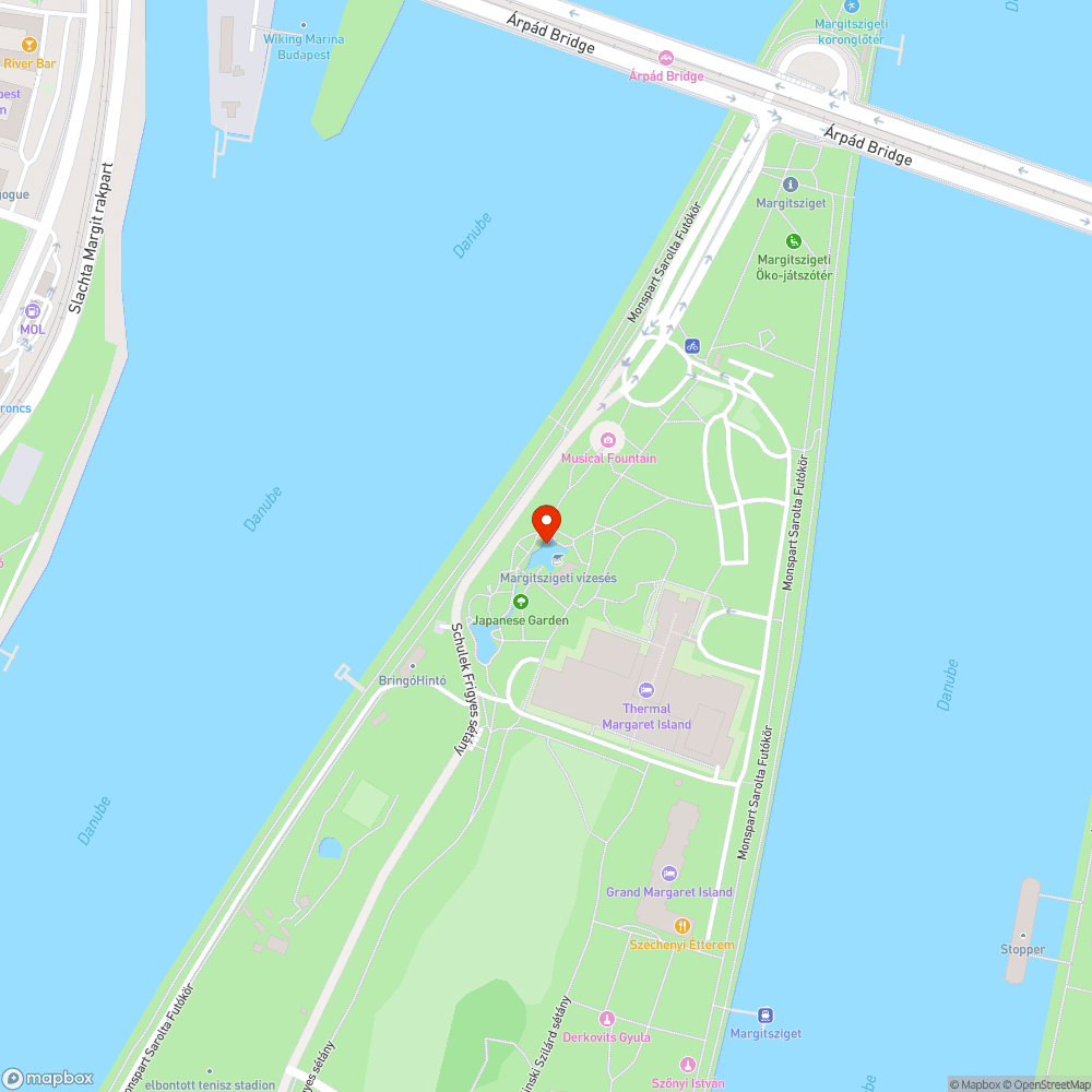 Láthatatlan vízesés bejelentés helye