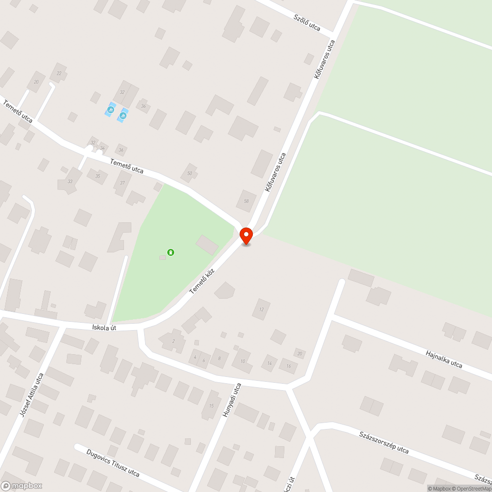 Gázos a temető parkolója. bejelentés helye