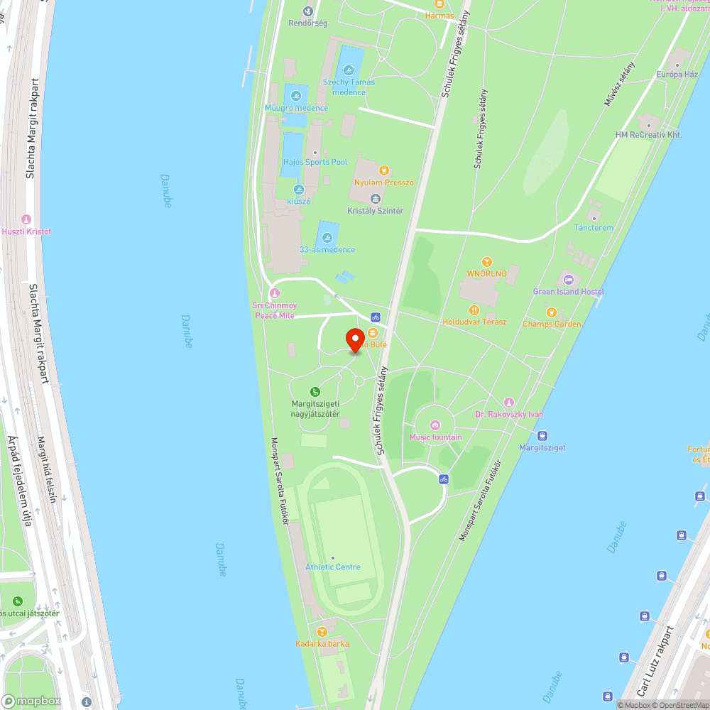 Margitszigeti (nagyhintás) játszótér - hiányzó csavarok bejelentés helye