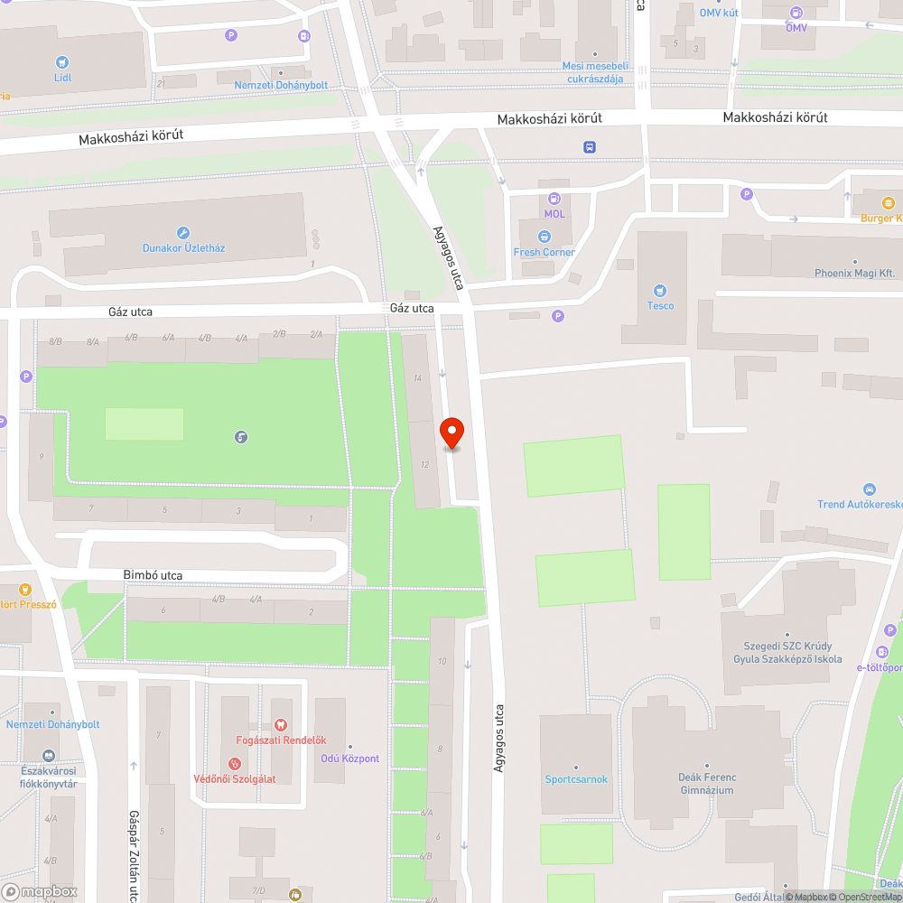 Hulladék bejelentés helye