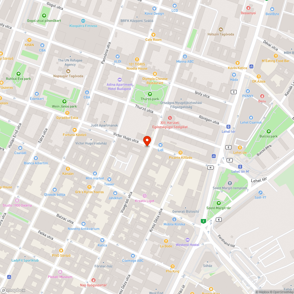 Lyukas bejelentés helye