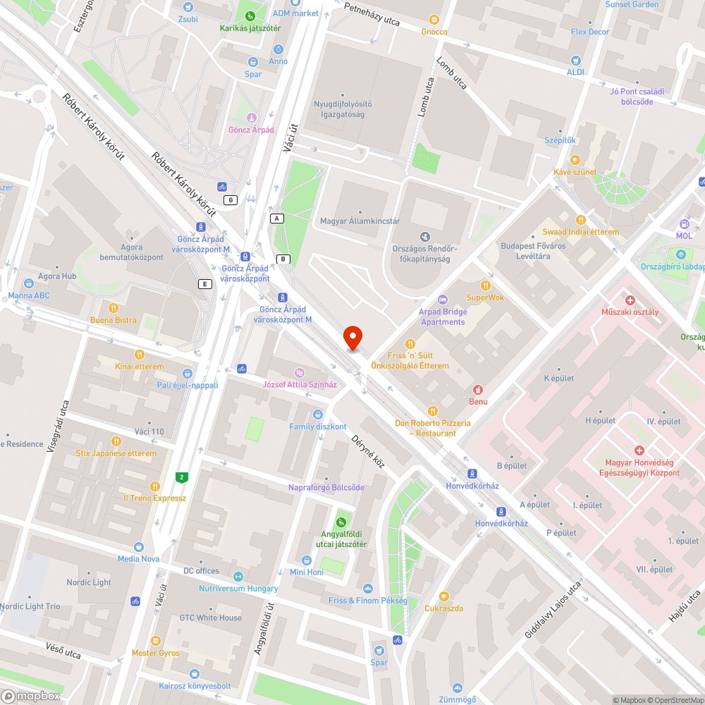 Gazos közterület bejelentés helye