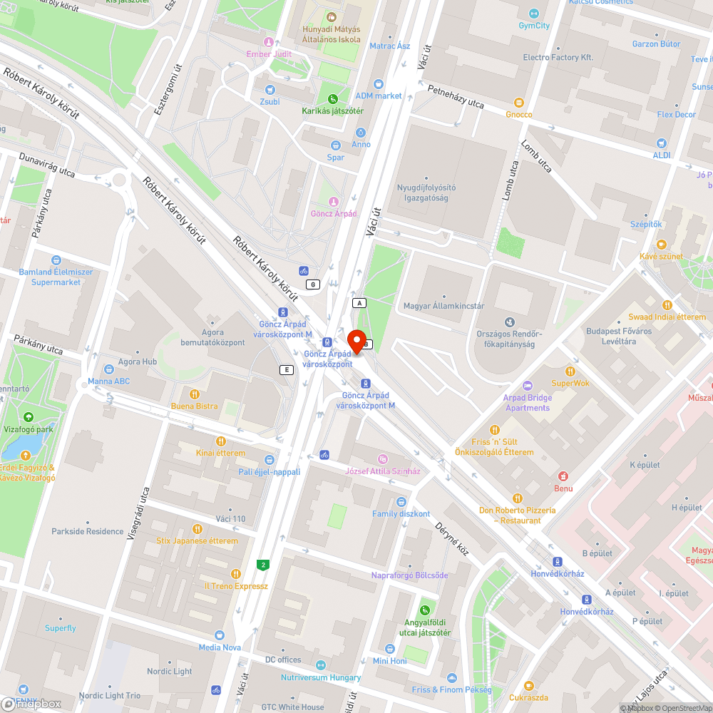 Balesetveszélyes, nyomvályús útszakasz bejelentés helye