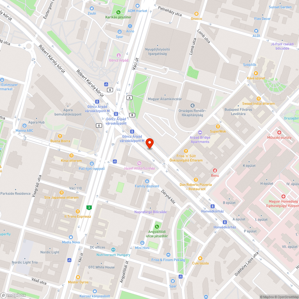 Rongált elektromos szekrény bejelentés helye