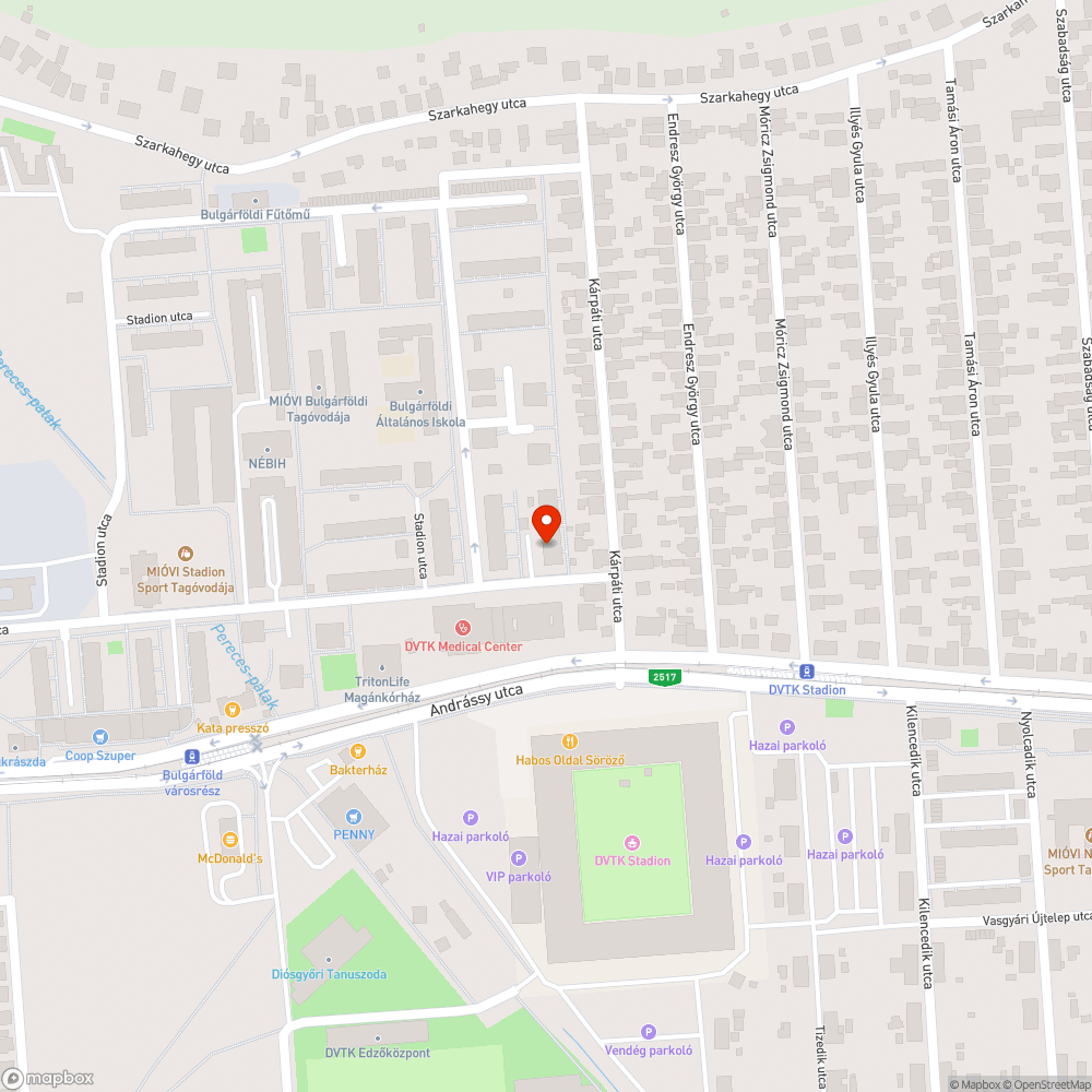 Leszakadt a szemetes alja bejelentés helye