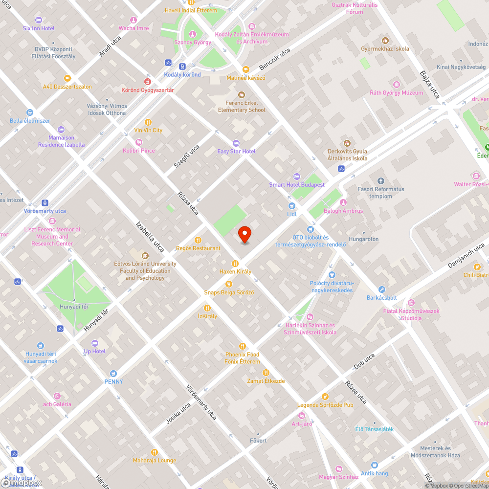 Szemét bejelentés helye