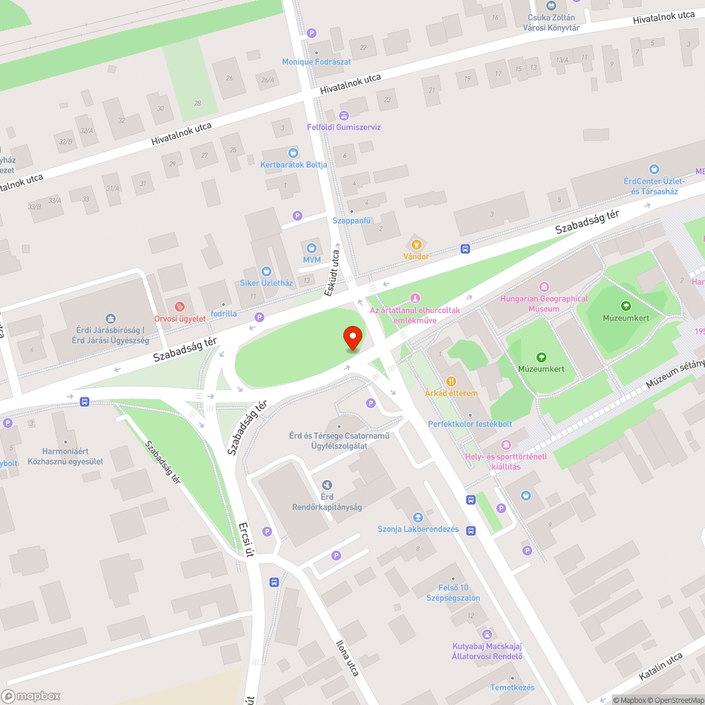 Nem működő jelzőlámpa bejelentés helye