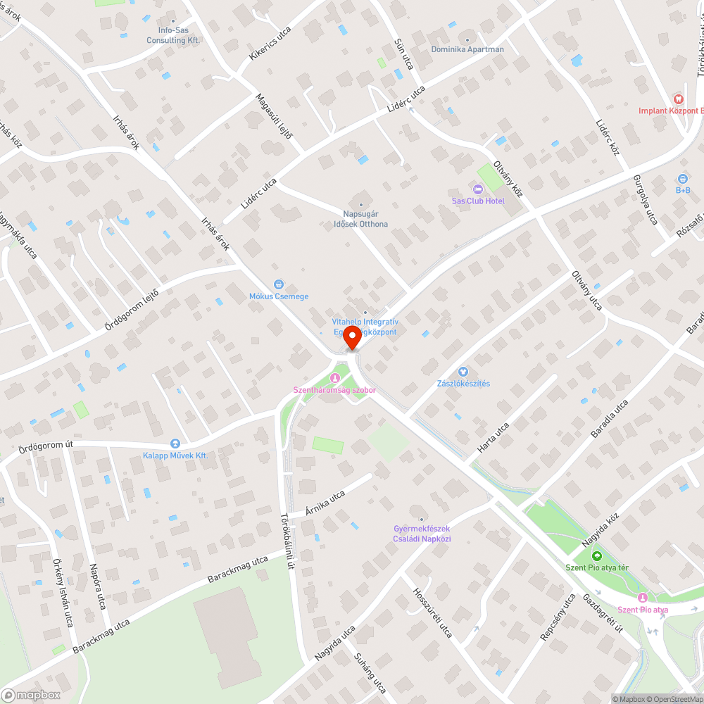 Teljesen elkopott gyalogátkelőhely bejelentés helye