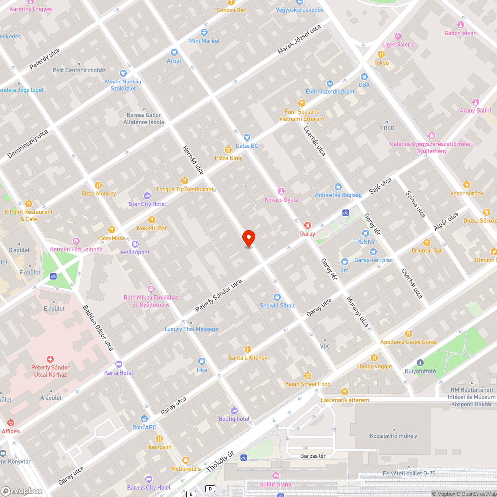 Hiányzó fa bejelentés helye