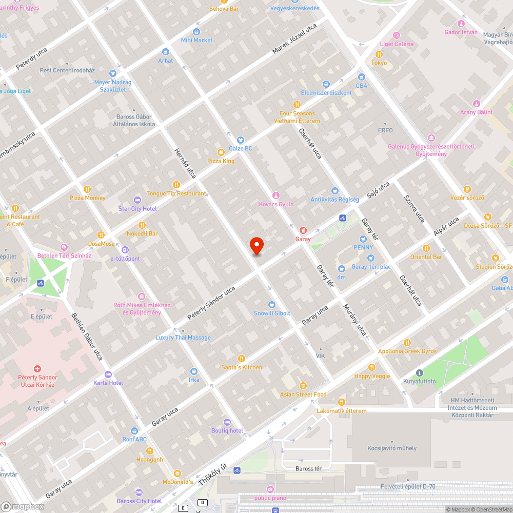 Hiányzó pollerek bejelentés helye