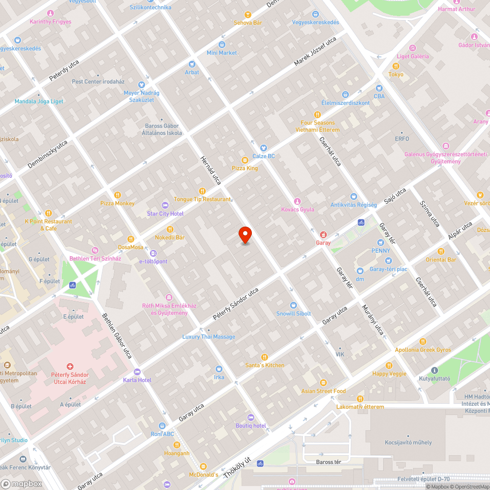 Hiányzó szemetesek bejelentés helye